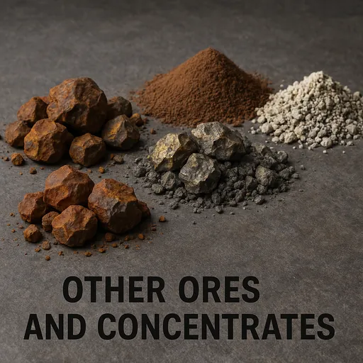 Other ores and concentrates